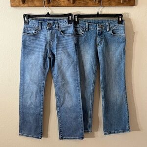 2 Pack Boy Old Navy Blue Straight Jeans Classic Style